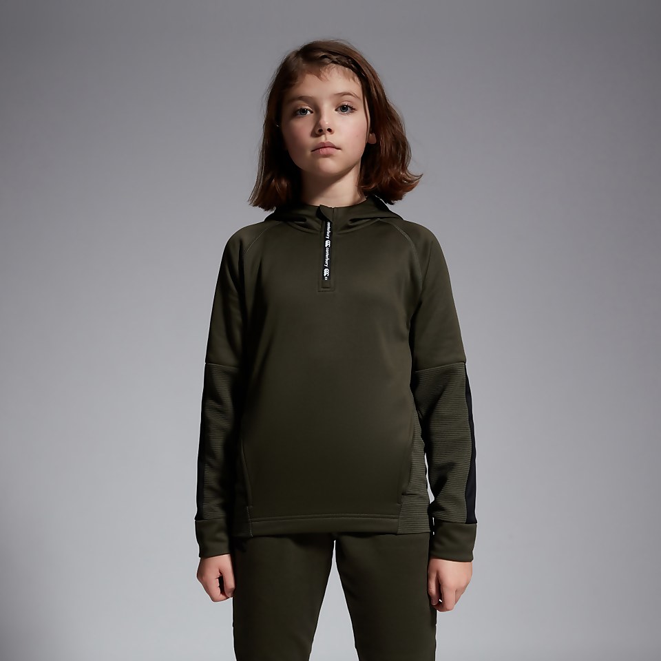 JUNIOR UNISEX OVERHEAD TRAINING HOODY GREEN