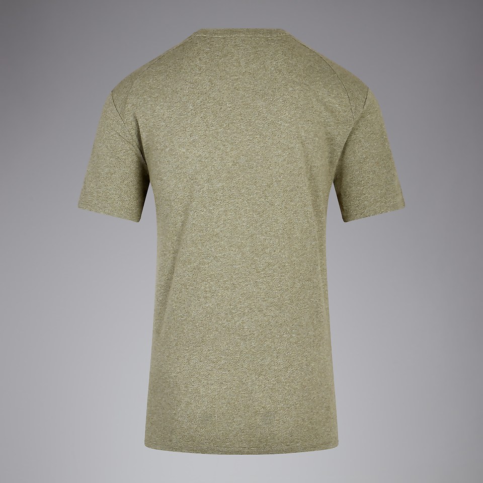MENS COTTON/POLY TRAINING TEE GREEN