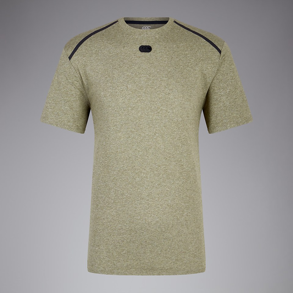 MENS COTTON/POLY TRAINING TEE GREEN