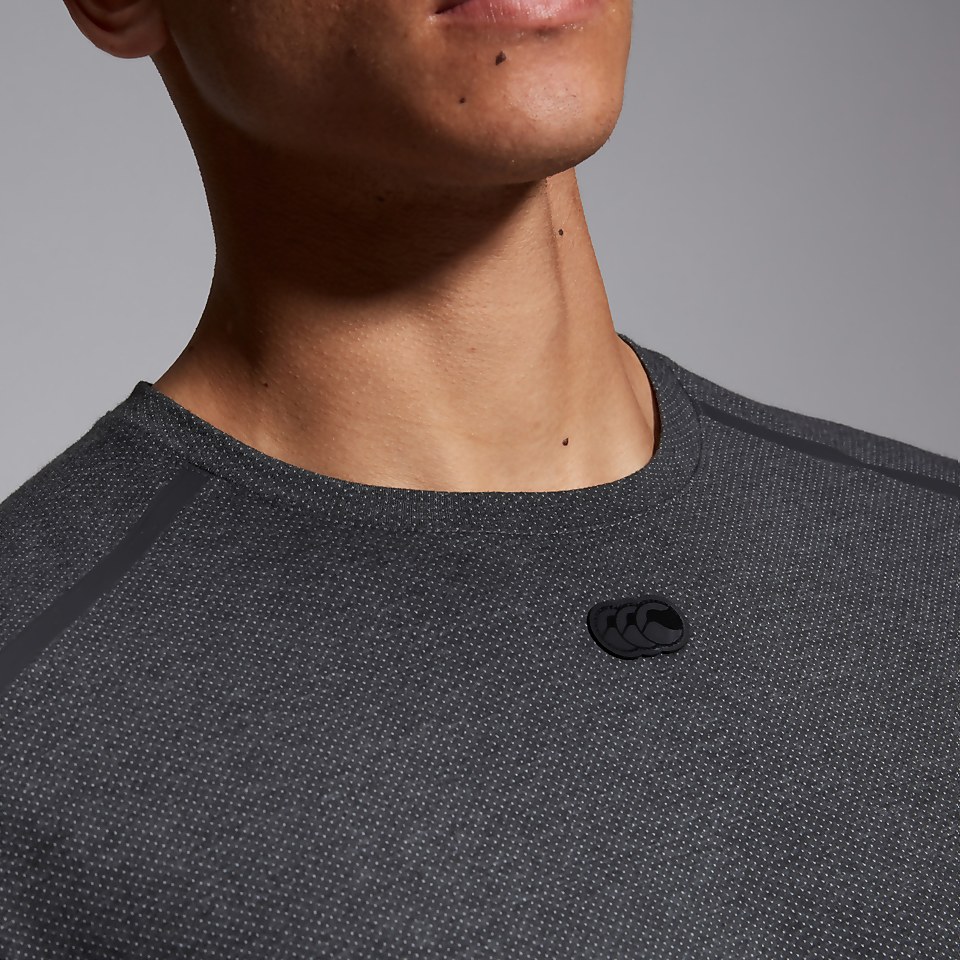 MENS COTTON/POLY TRAINING TEE GREY MARL