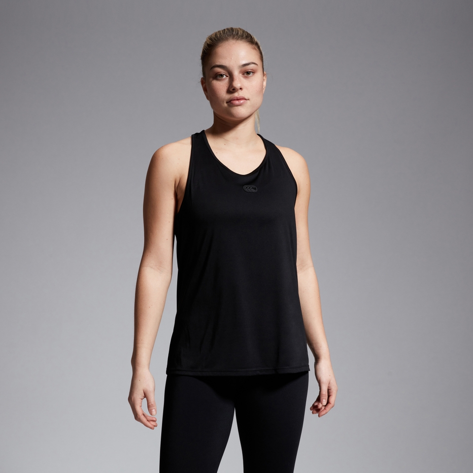 CANTERBURY VAPODRI S.LIGHT RACERBACK VEST AF BLACK