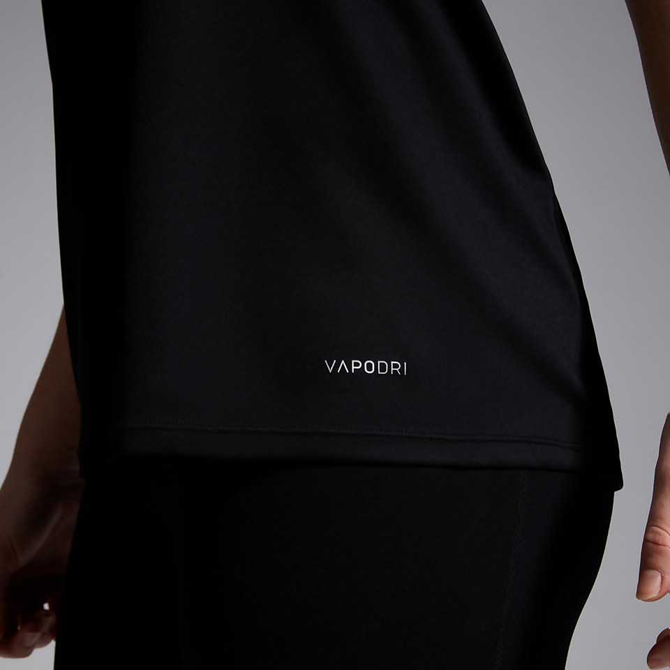 WOMENS VAPODRI SUPERLIGHT RACERBACK VEST BLACK