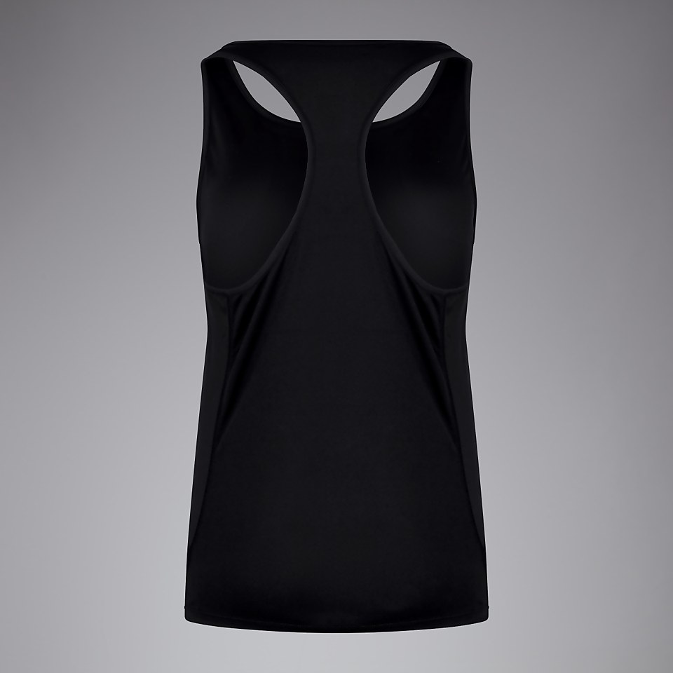 WOMENS VAPODRI SUPERLIGHT RACERBACK VEST BLACK