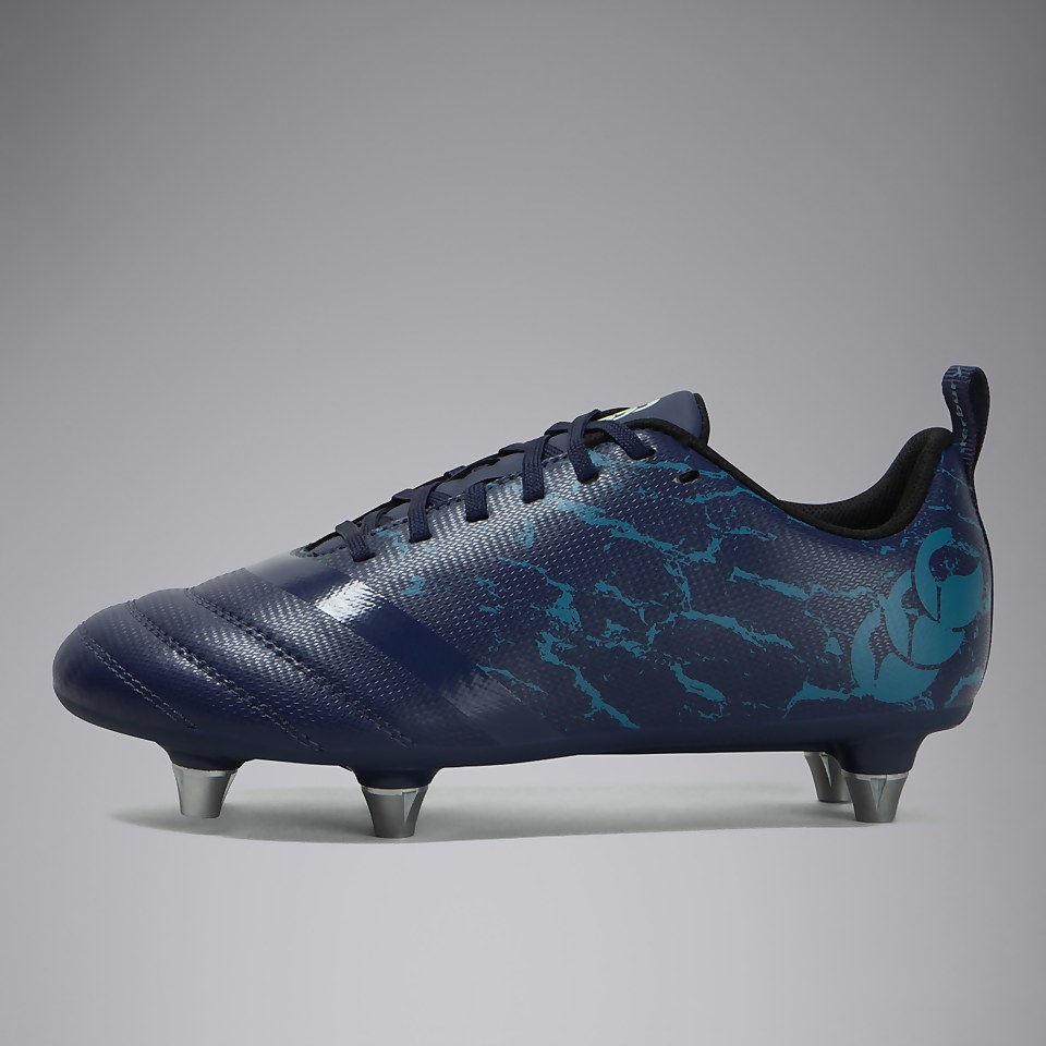 JUNIOR UNISEX STAMPEDE TEAM SOFT GROUND BOOTS BLUE