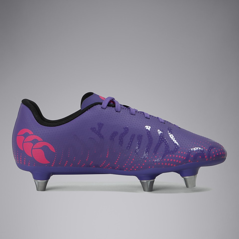 JUNIOR UNISEX SPEED INFINITE TEAM SOFT GROUND BOOTS PURPLE