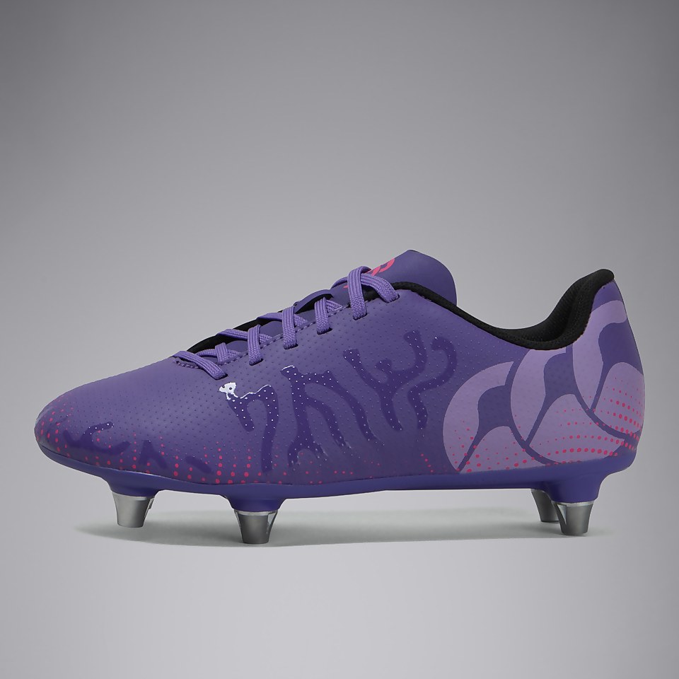 JUNIOR UNISEX SPEED INFINITE TEAM SOFT GROUND BOOTS PURPLE