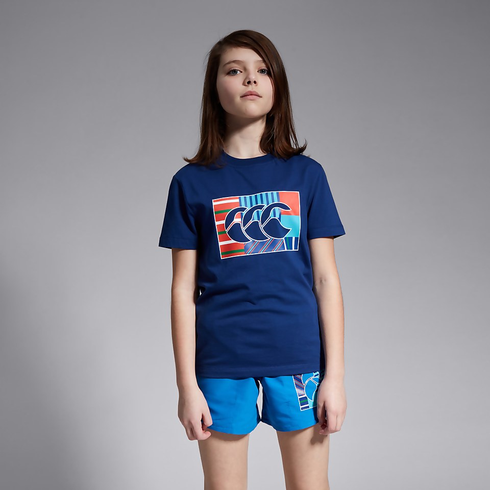 JUNIOR UNISEX UGLIES TEE BLUE