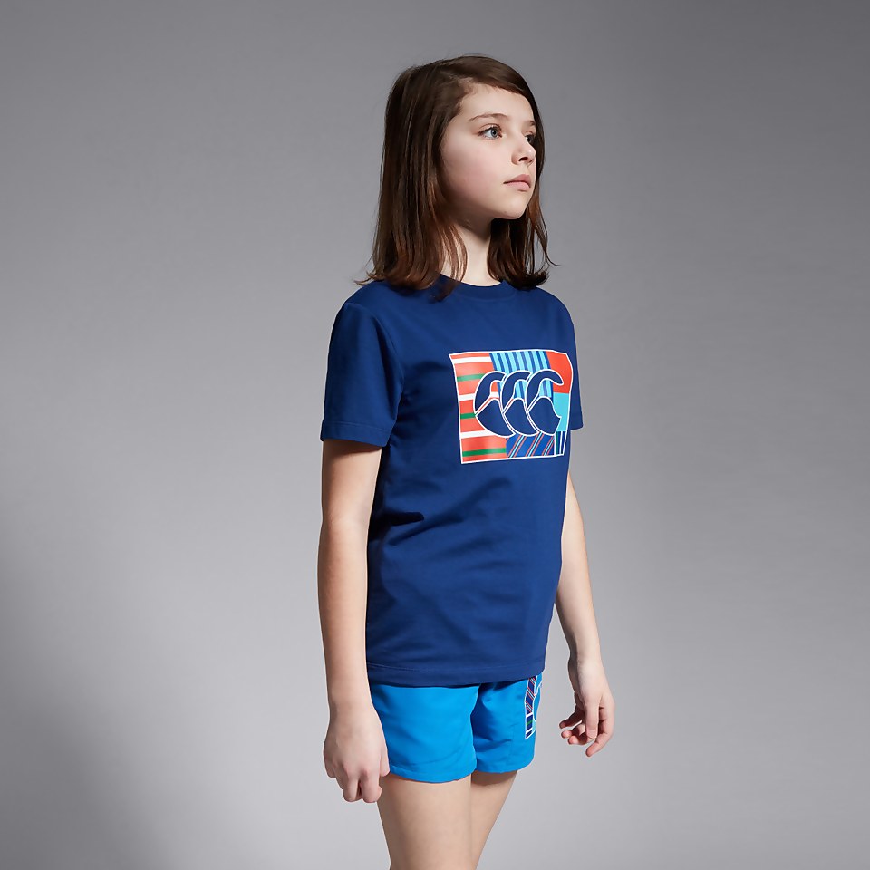 JUNIOR UNISEX UGLIES TEE BLUE