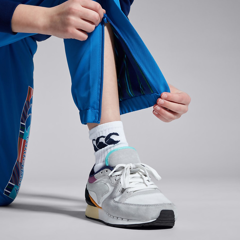 JUNIOR UNISEX UGLIES TAPERED CUFF STADIUM PANT BLUE