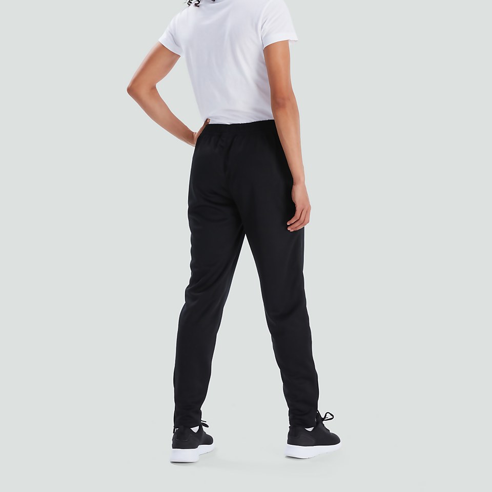 WOMENS STRETCH TAPERED PANT BLACK