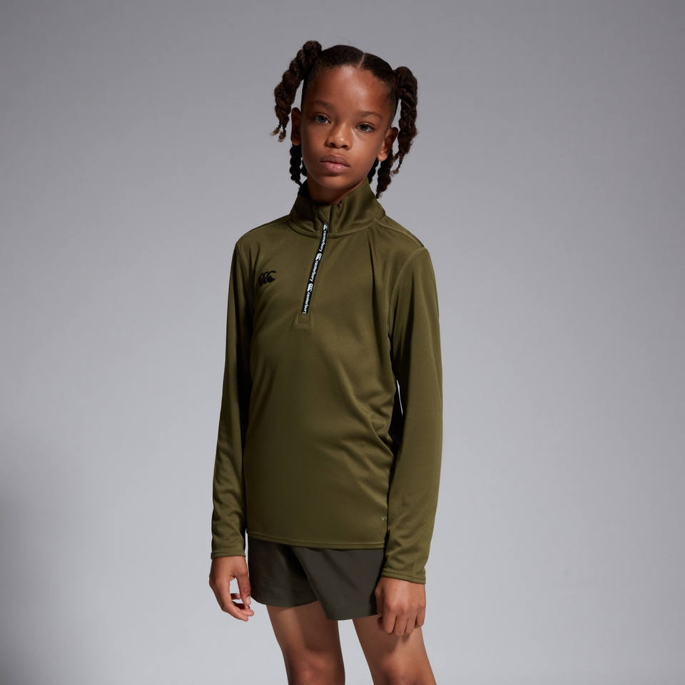 CANTERBURY VAPODRI 1ST LAYER JU GREEN