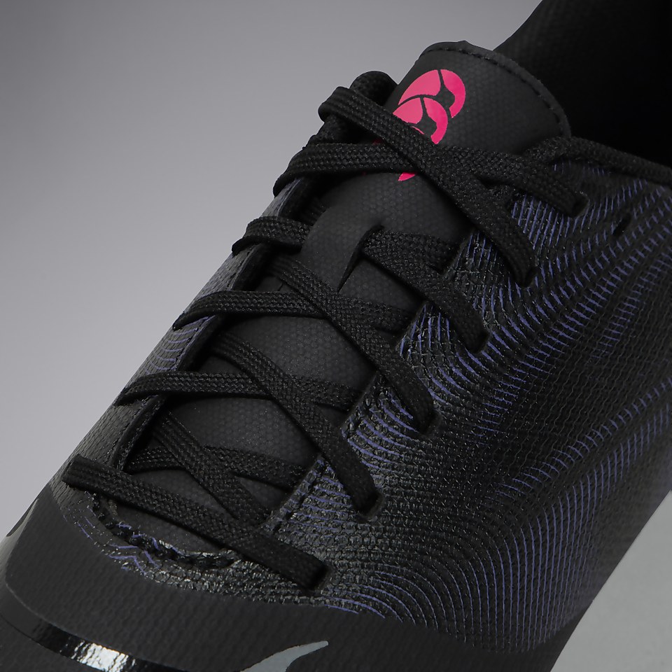 JUNIOR UNISEX PHOENIX GENESIS TEAM SOFT GROUND BOOTS BLACK/PURPLE