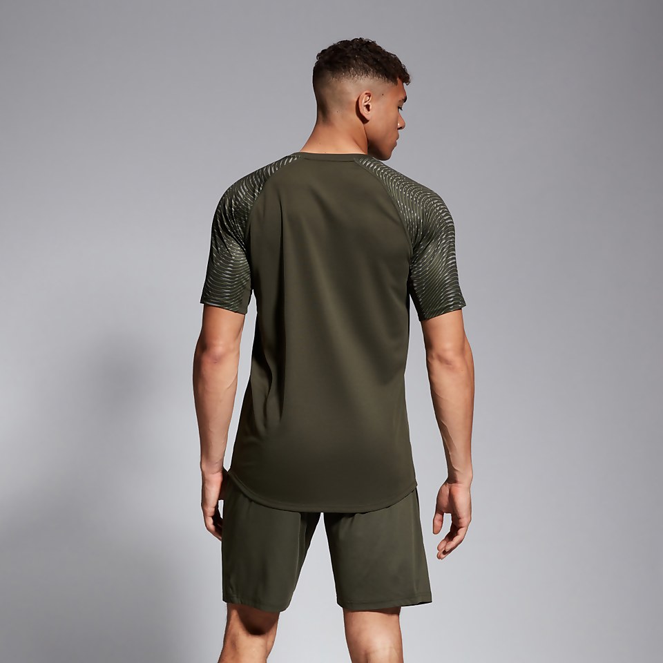 MENS VAPODRI SUPERLIGHT GRAPHIC TEE GREEN