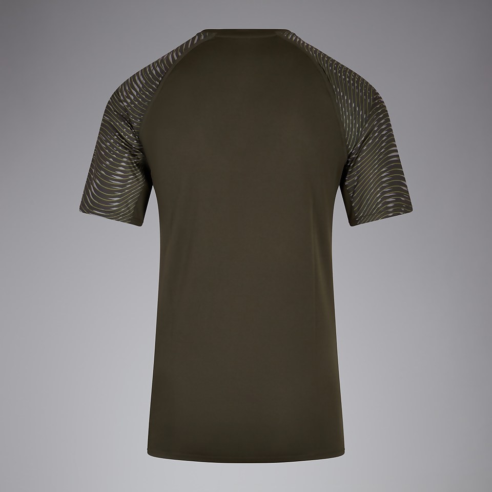 MENS VAPODRI SUPERLIGHT GRAPHIC TEE GREEN