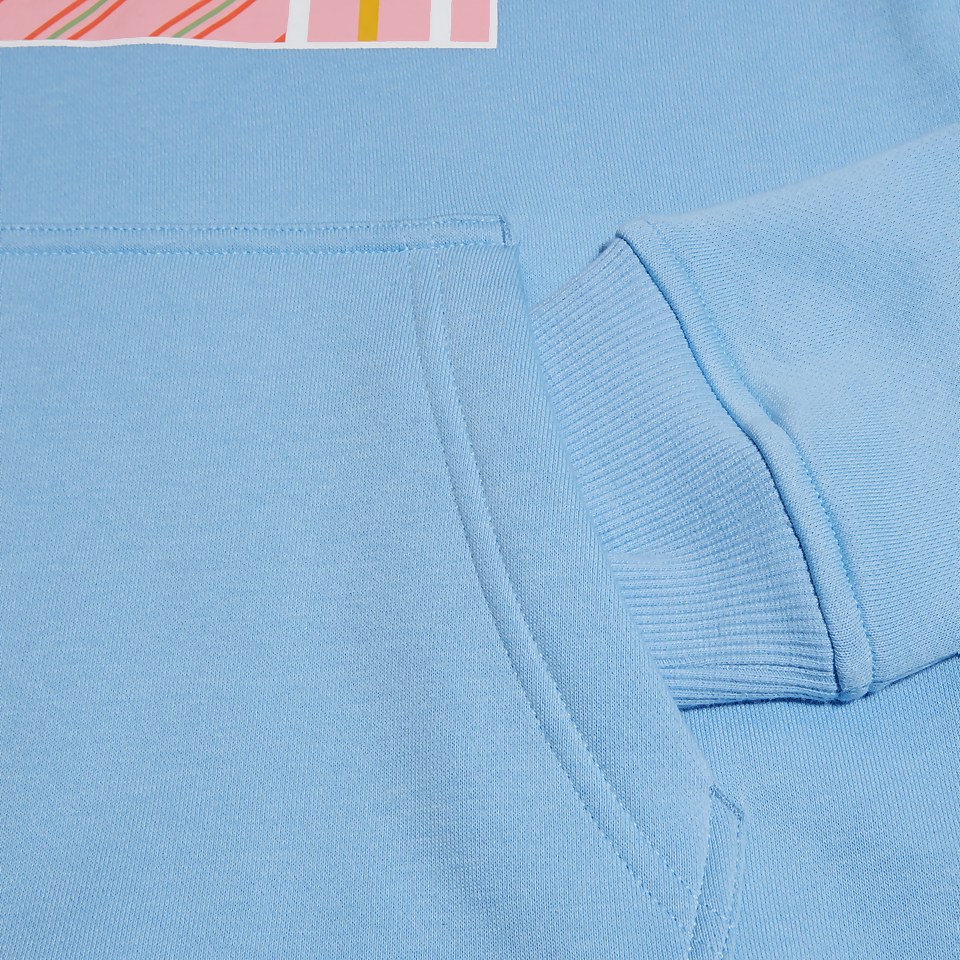 JUNIOR UNISEX UGLIES HOODY LIGHT BLUE