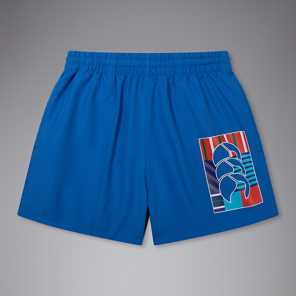 JUNIOR UNISEX UGLIES TACTIC 4.5" SHORTS BLUE