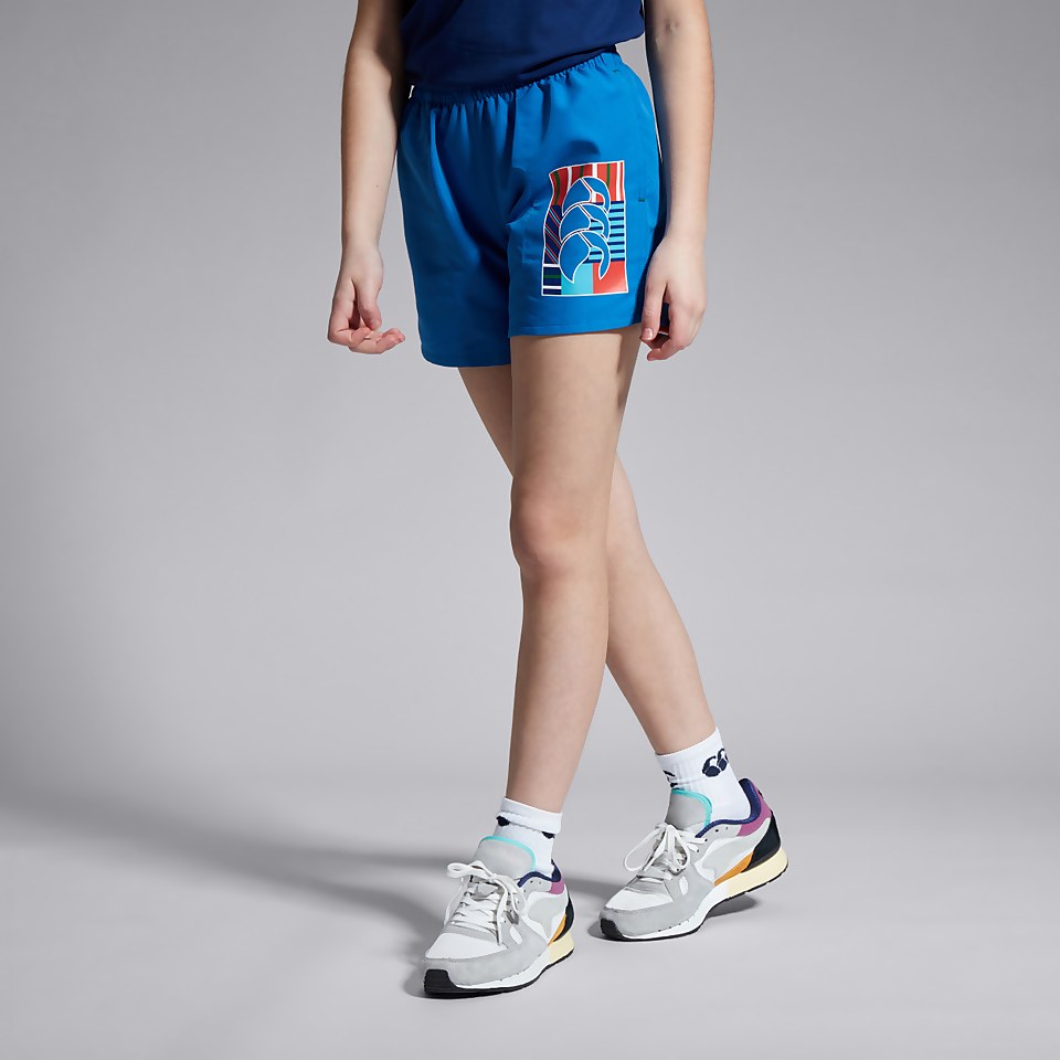 JUNIOR UNISEX UGLIES TACTIC 4.5" SHORTS BLUE