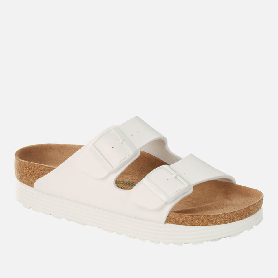 Birkenstock Women's Papillio Arizona Slim Fit Vegan Leather Platform  Sandals | FREE UK Delivery | Allsole
