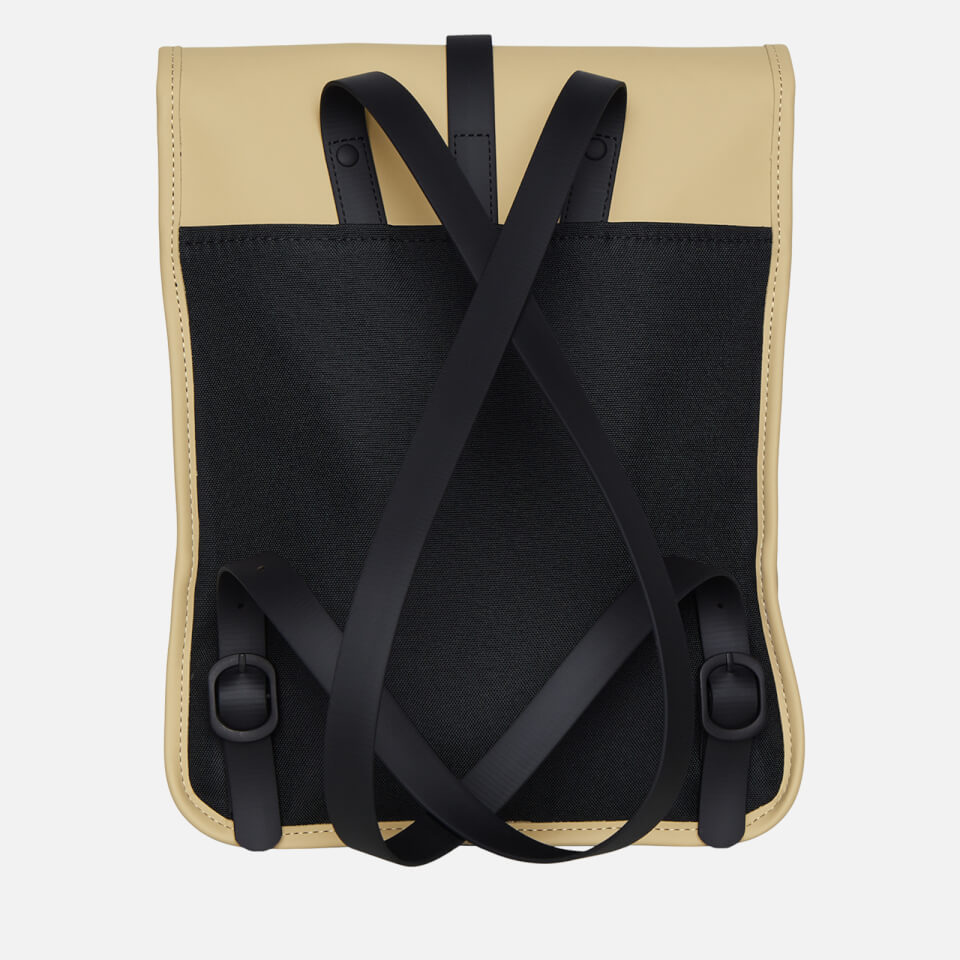 Rains Faux Leather Micro Backpack