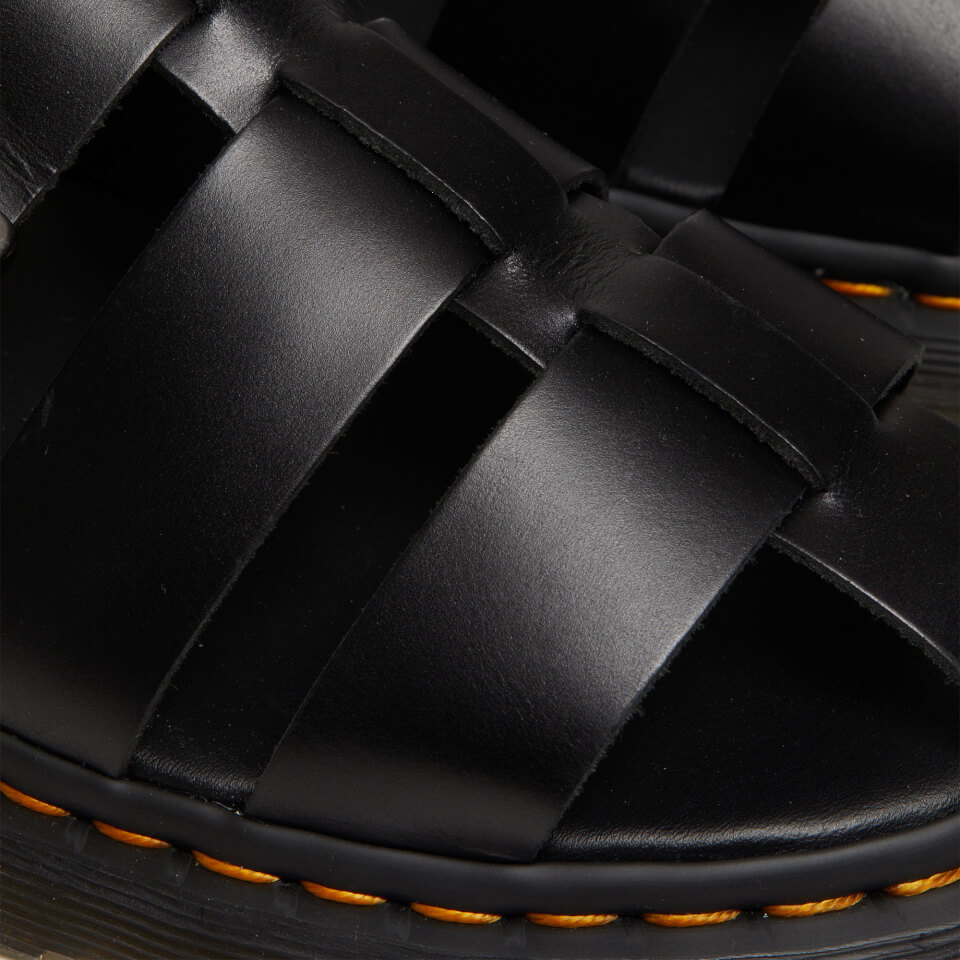 Dr. Martens Men s Leather Fisherman Sandals Worldwide Delivery
