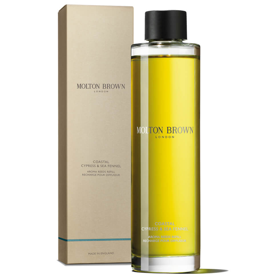 Molton Brown Coastal Cypress and Sea Fennel Aroma Reeds 150ml Refill
