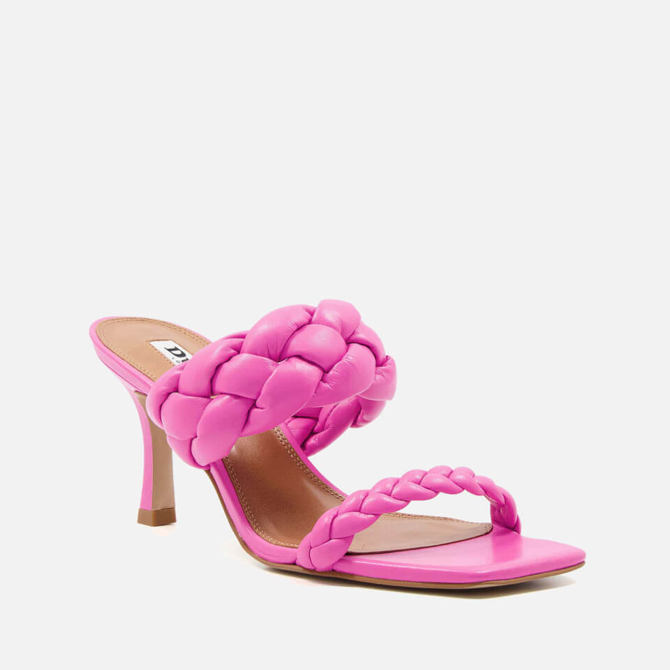 Dune Message Leather Heeled Mules - UK 3 0