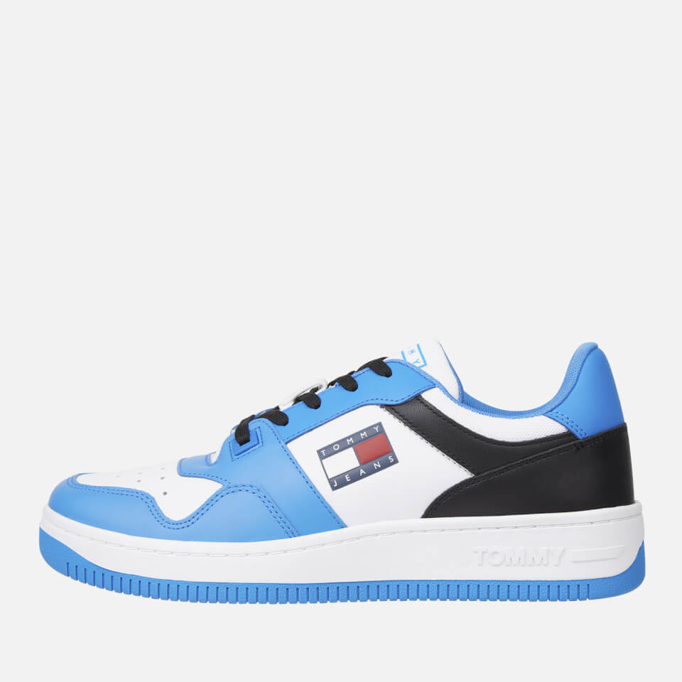Tommy Jeans Men's Leather Basket Trainers