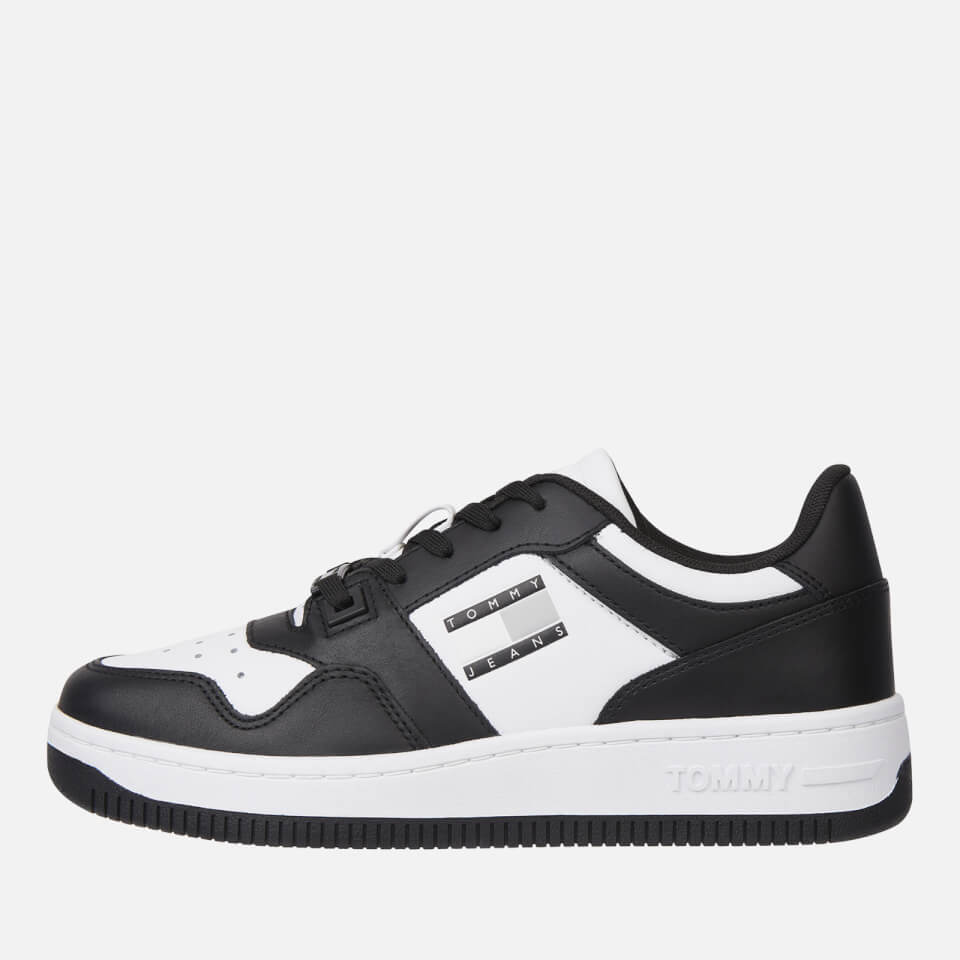 Tommy Jeans Retro Low Fancy Leather Trainers Allsole