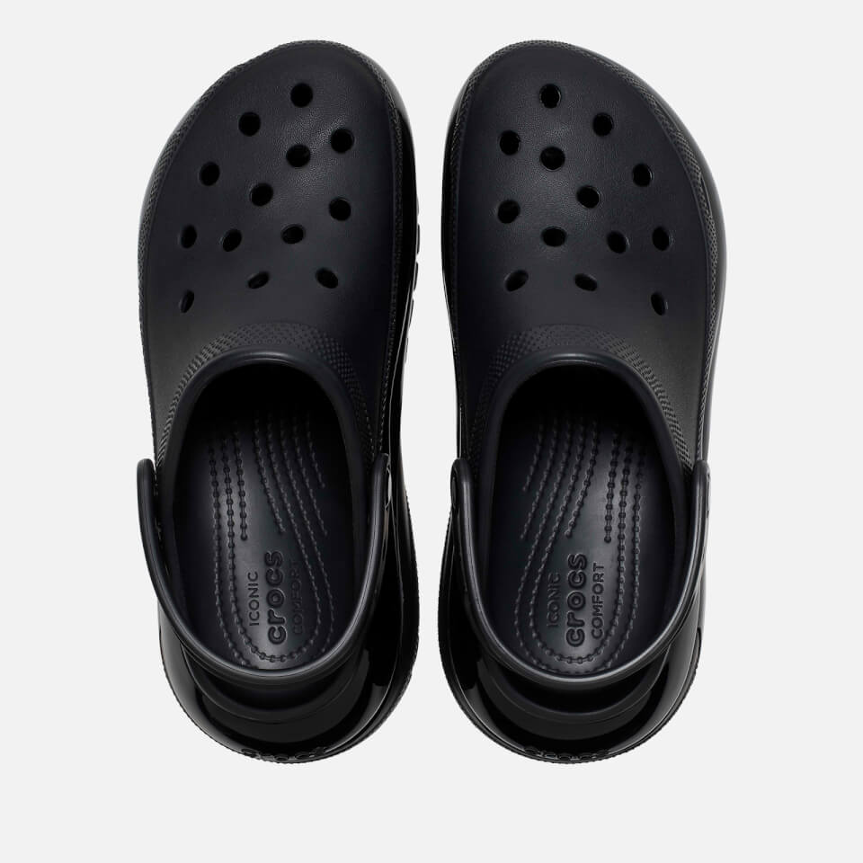 Crocs Women's Classic Mega Crush Clogs - Black