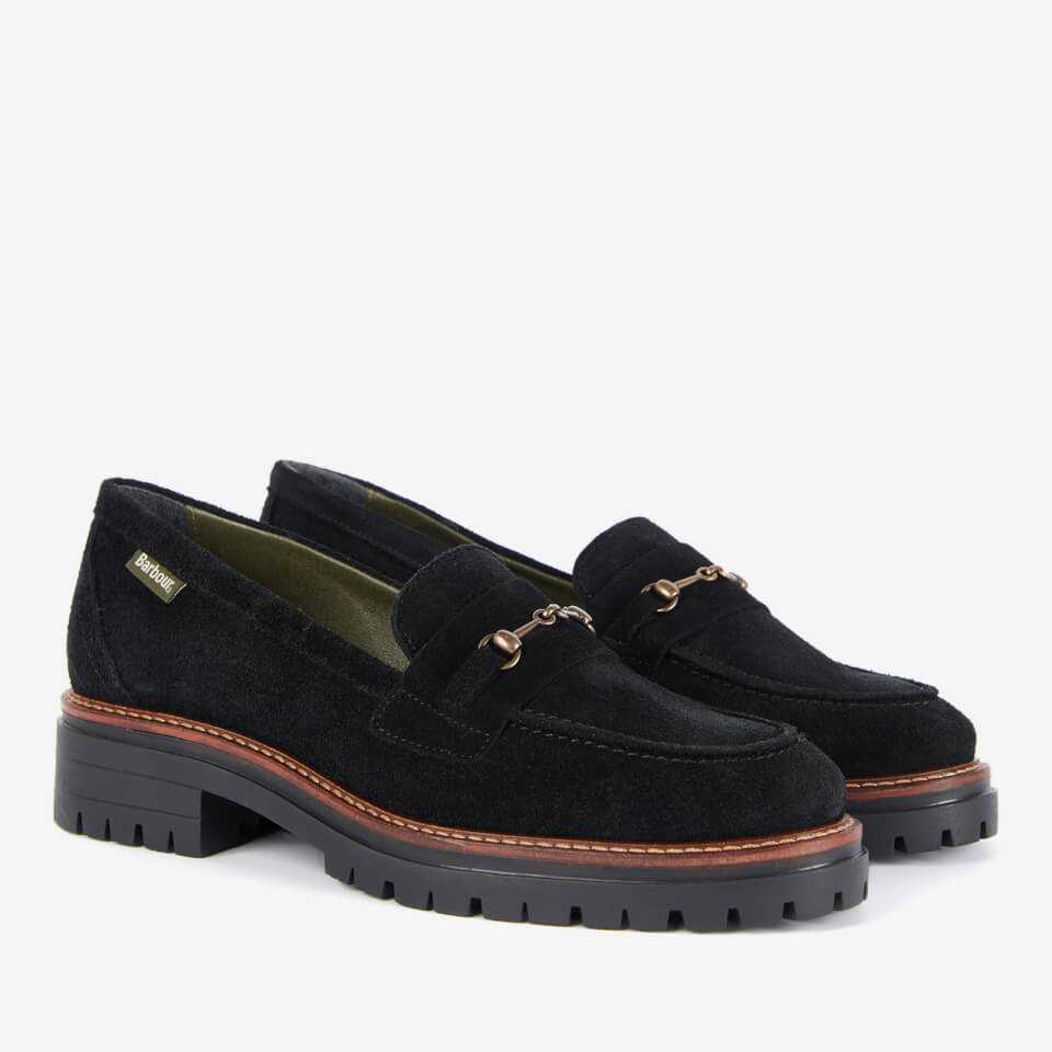 Barbour Women's Brooke Suede Loafers | Worldwide Delivery | Allsole