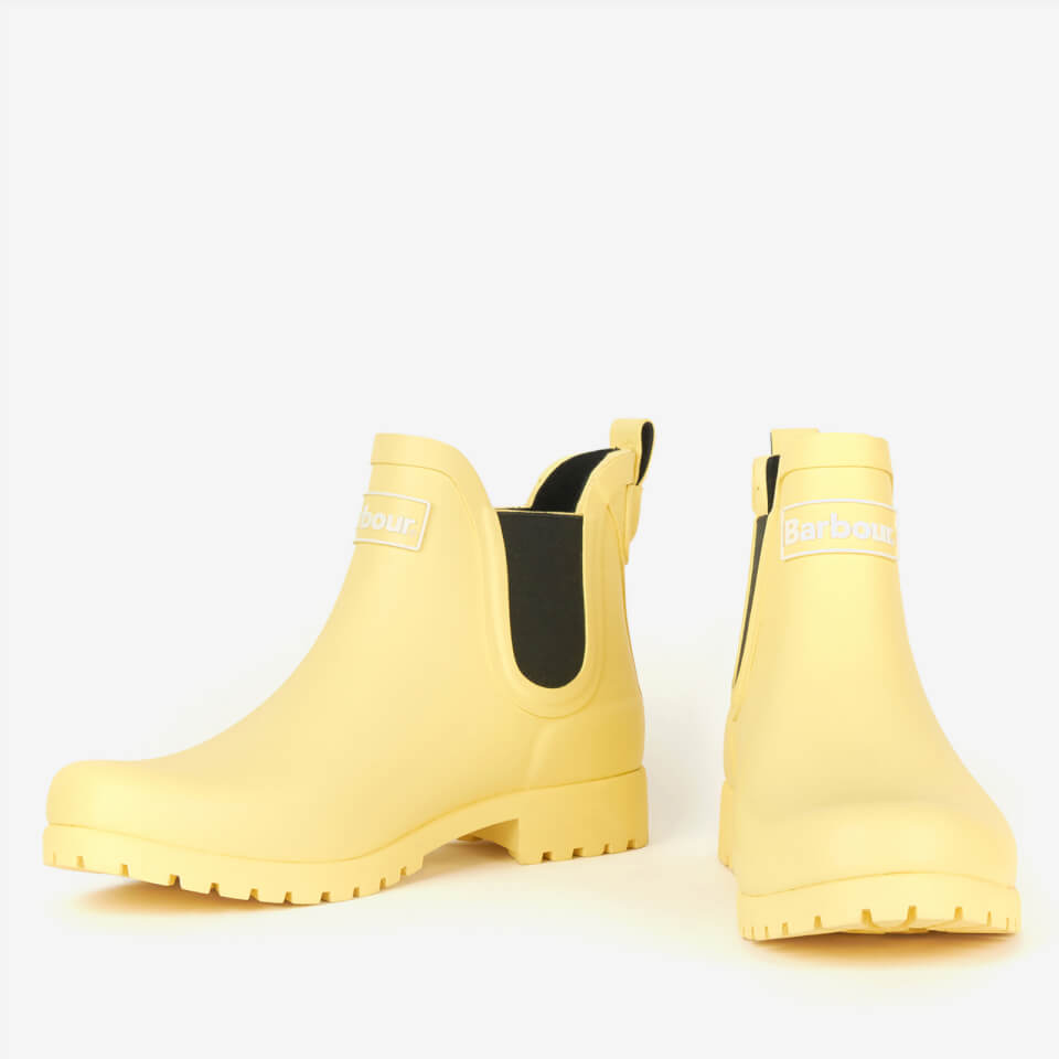Barbour Wilton Logo-Patched Rubber Chelsea Boots