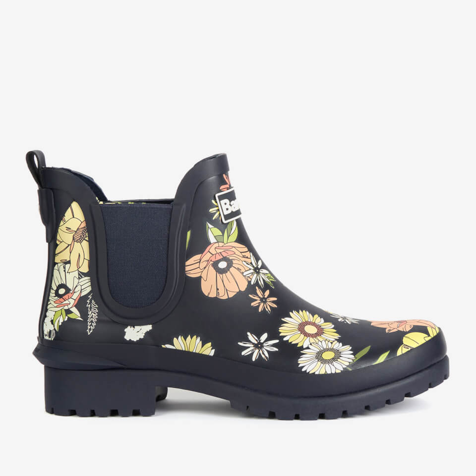 Barbour Wilton Logo-Patched Rubber Chelsea Boots