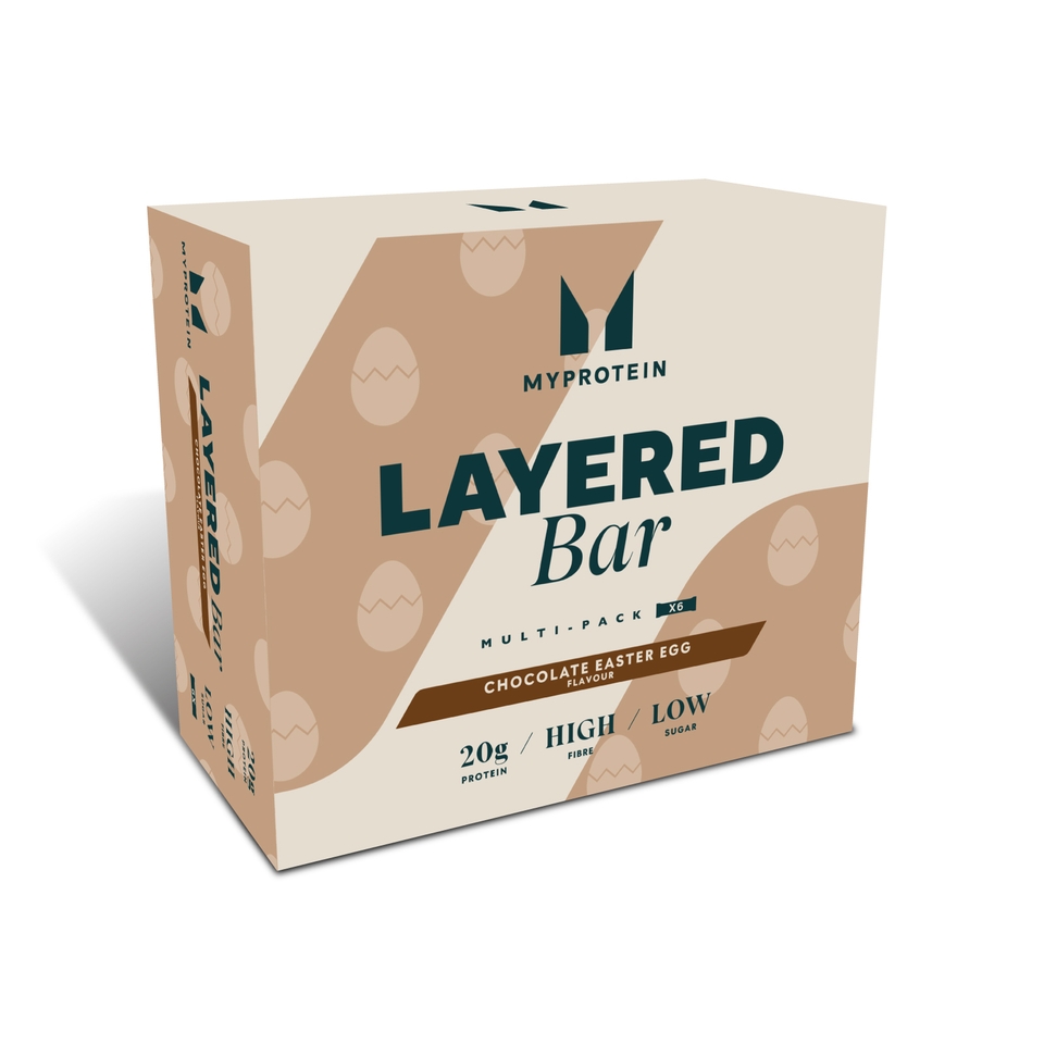Limited Edition Layered Protein Bar - Easter Egg - Limited Edition - Milk Choc Easter Egg