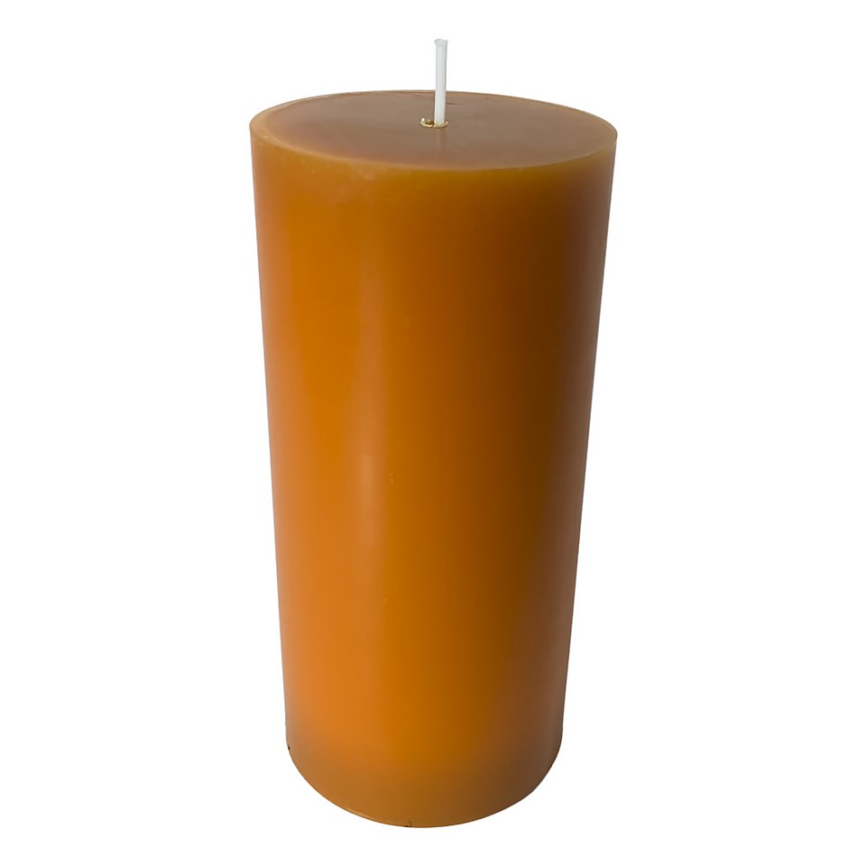 Biteshield Citronella Pillar Candle Yellow Homebase