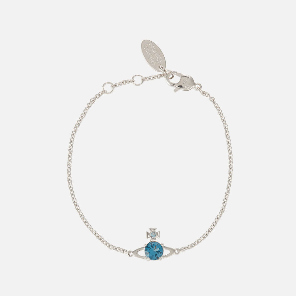 Vivienne westwood reina bracelet hot sale silver