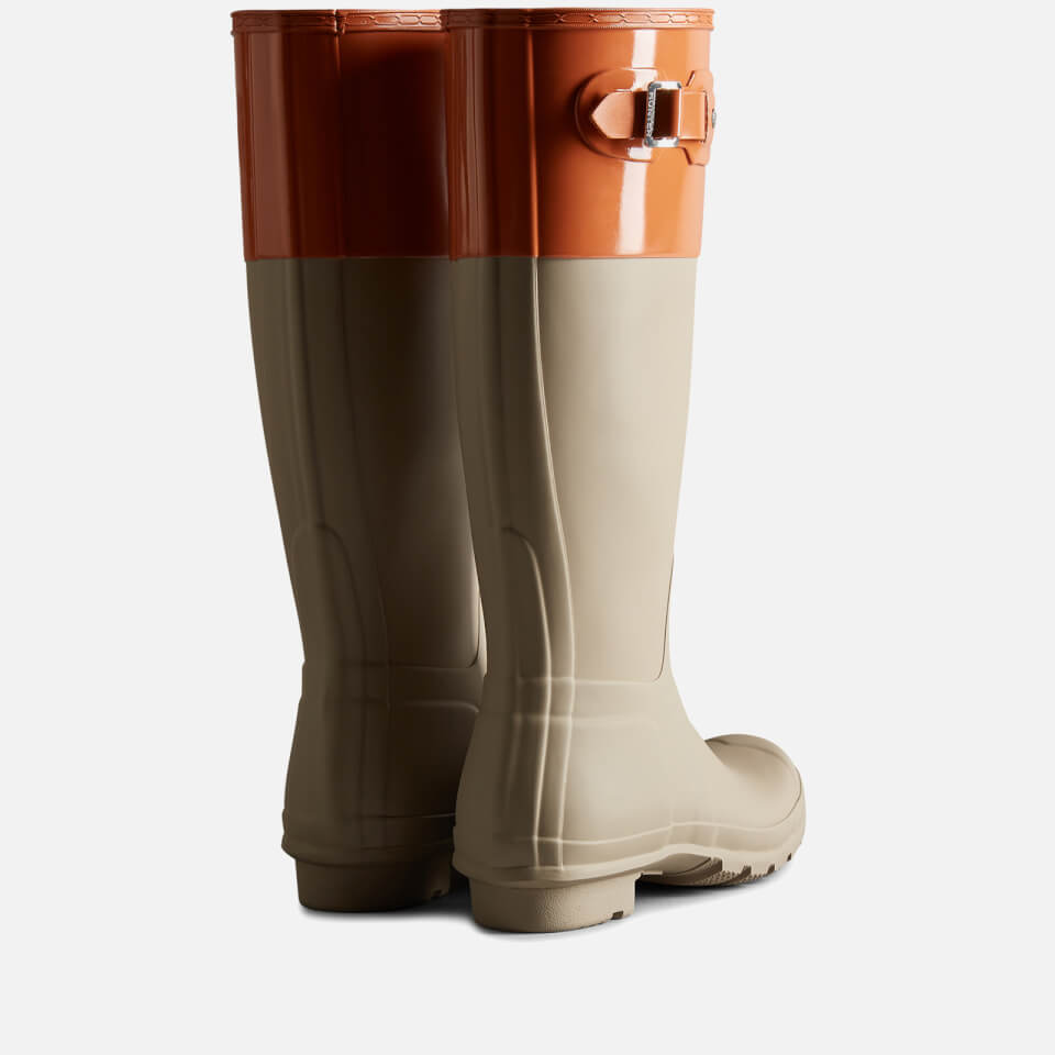 Hunter Original Two-Tone Rubber Tall Wellies