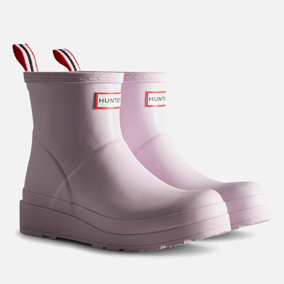 Hunter Play Logo Rubber Short Wellies