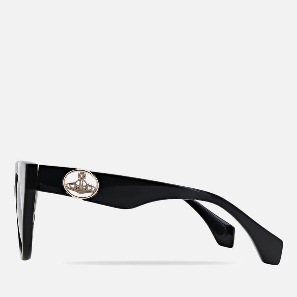 Vivienne Westwood Women's Bridgette Cat Eye Sunglasses - Black
