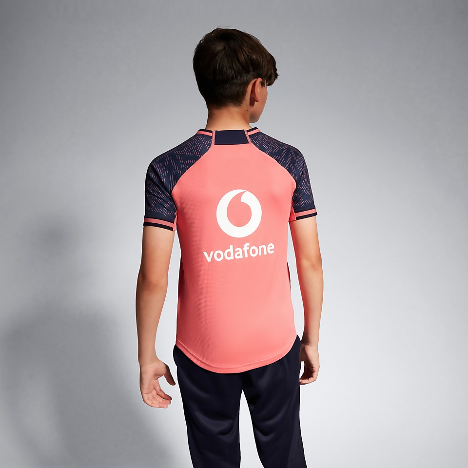 JUNIOR UNISEX IRELAND TRAINING PRO JERSEY JUNIOR PINK/BLUE
