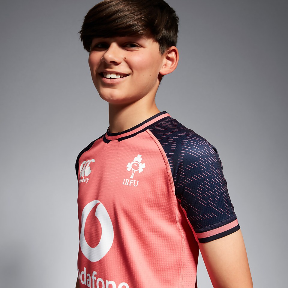 JUNIOR UNISEX IRELAND TRAINING PRO JERSEY JUNIOR PINK/BLUE