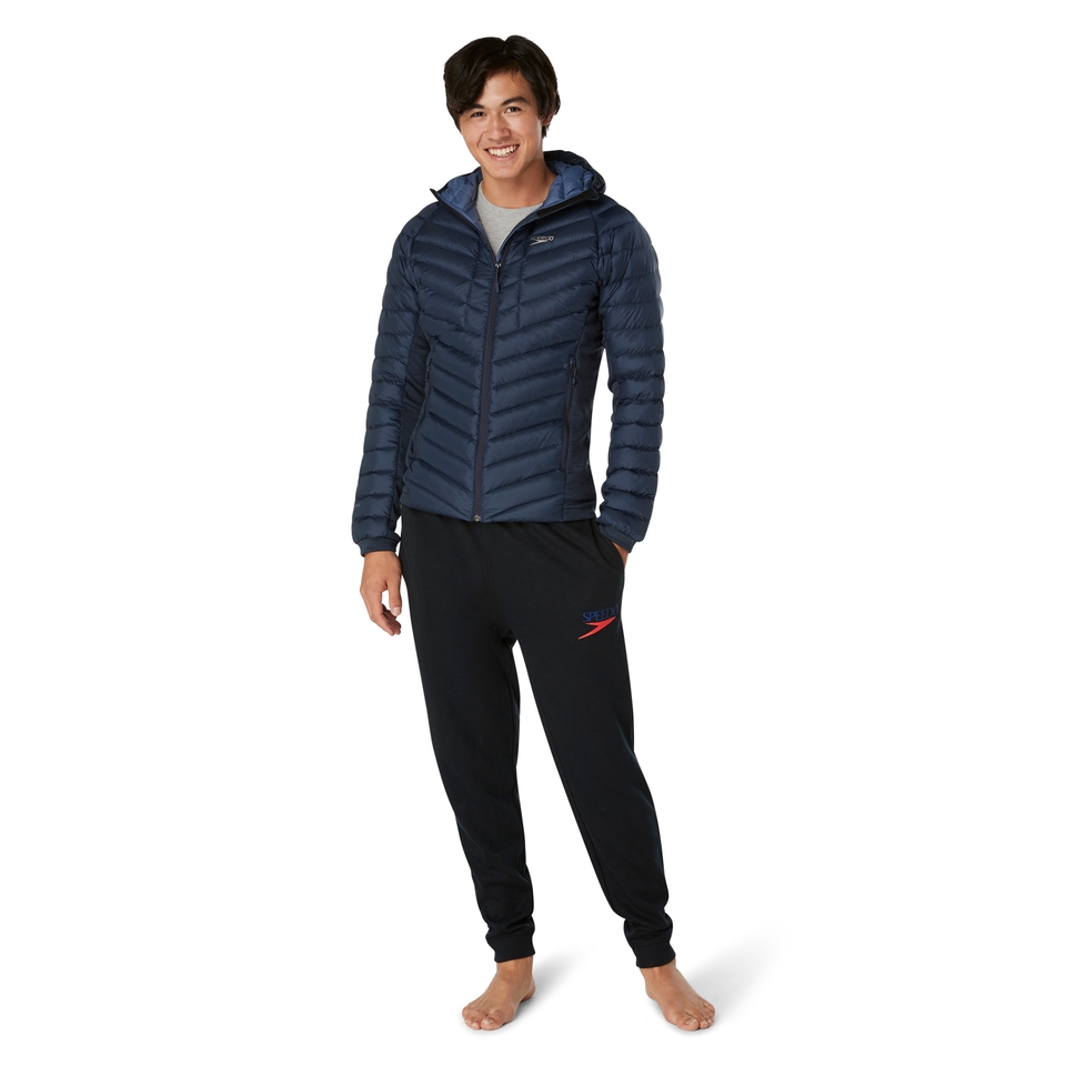 Blouson réfléchissant extensible Tephra pour hommes, bleu marine