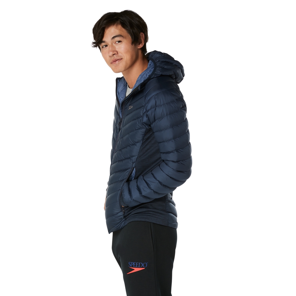 Blouson réfléchissant extensible Tephra pour hommes, bleu marine