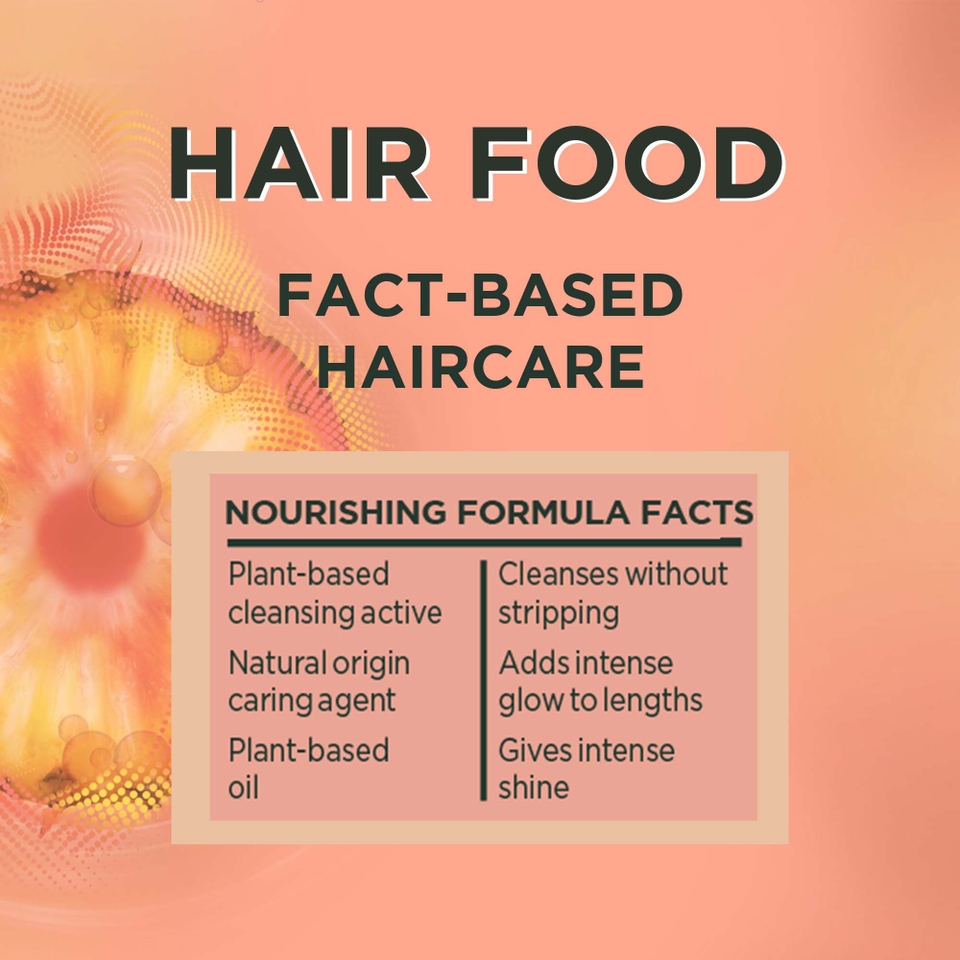 Garnier Ultimate Blends Glowing Lengths Pineapple and Amla Hair Food 3-in-1 Hair Mask Treatment 400ml
