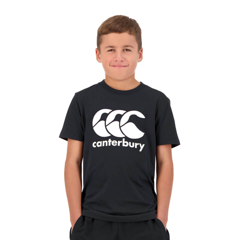 Canterbury B CCC ANCHOR TEE BLACK 98B