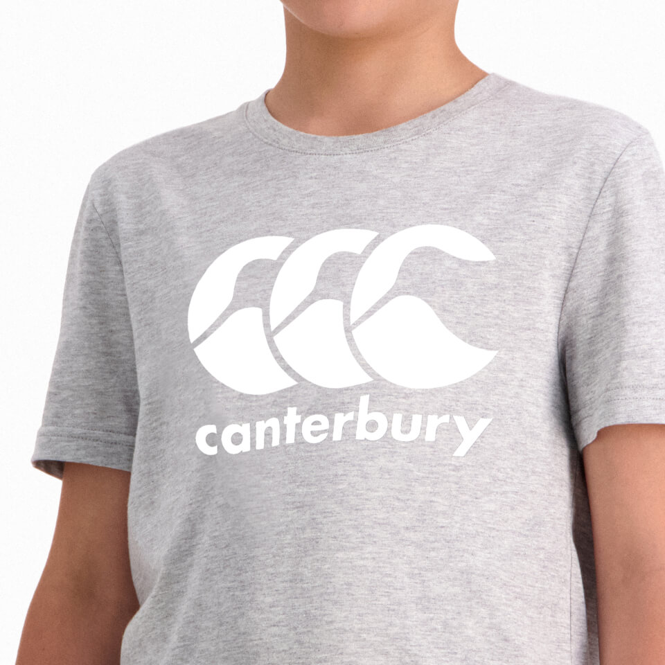 Canterbury B CCC ANCHOR TEE CLASSIC MARL/WHT