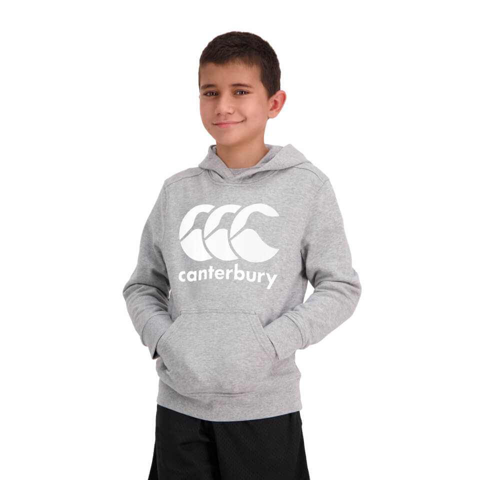Canterbury B CCC ANCHOR HOODY CLASSIC MARL/WHT