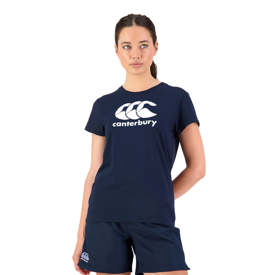 Canterbury W CCC ANCHOR TEE NAVY 76B