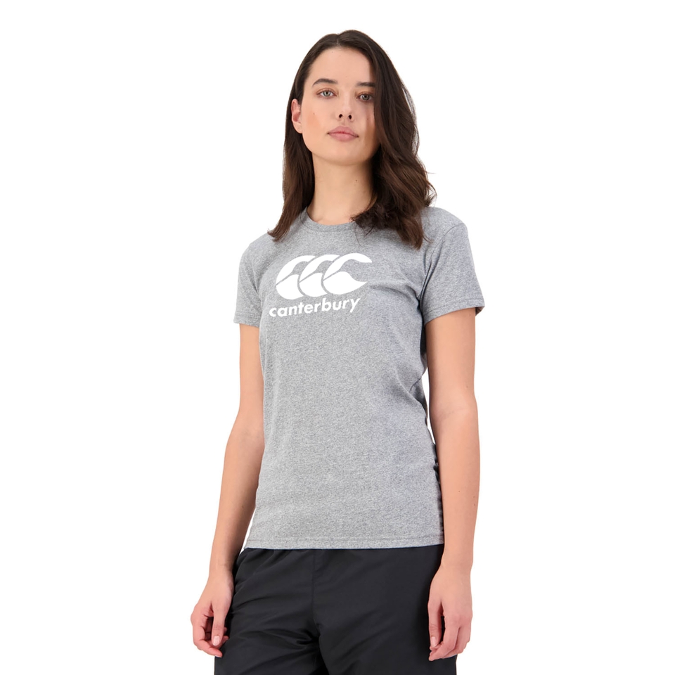 WOMENS CCC ANCHOR T-SHIRT GREY