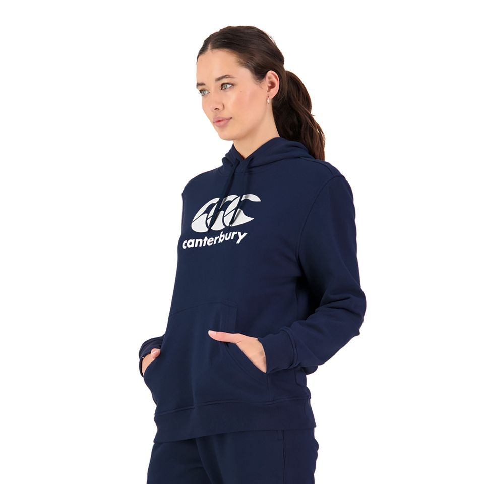WOMENS CCC ANCHOR HOODIE NAVY