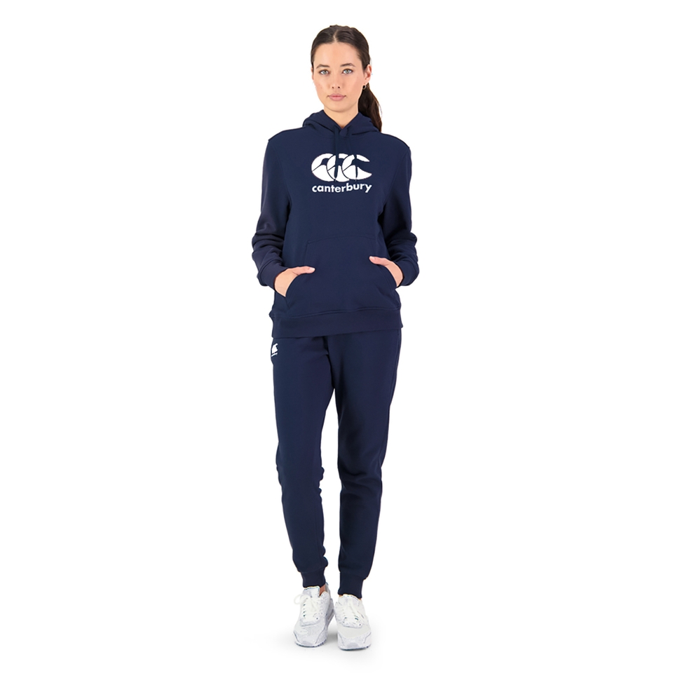 WOMENS CCC ANCHOR HOODIE NAVY